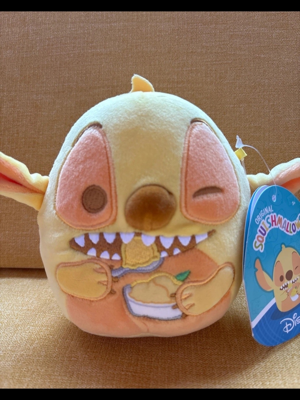Squishmallows 5” Disney Stitch Lemon Sorbet Mystery Scented Plush NWT